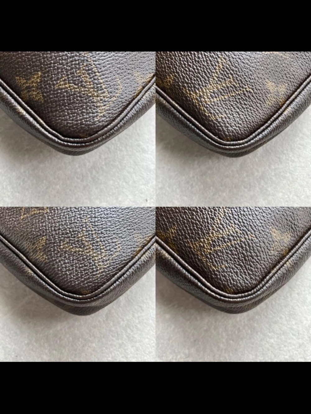 Louis Vuitton Monogram Shoulder Bag in Brown and Gold - Picture 10 of 15